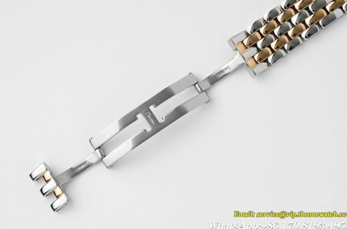 Secrete White BVF SS Ladies 27mm Dial Dia De Panthere RG Quartz 0319